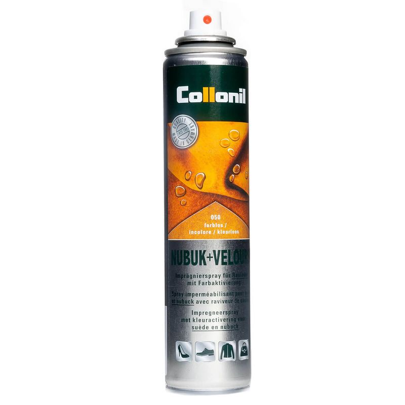 Market - Spalare si intretinere rufe - Produse intretinere Incaltaminte - Creme si Spray-uri intretinere - Spray impregnare si ingrijire piele intoarsa Collonil Nubuk + Velours, 200 ml, incolor - Infinity.ro