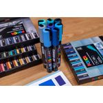 Carti si Birotica - Birotica - Instrumente de scris - Markere si carioci - Posca markere cu vopsea 8 culori PC-5M, culori reci - Infinity.ro