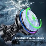 Laptop, Telefoane si Tablete - Telefoane mobile si accesorii - Accesorii Telefoane - Incarcatoare telefoane - Incarcator Auto 2 in 1 Wireless Magnetic pentru Telefon, MagSafe,Incarcare Rapida , Rotire 360°, Design Elegant - Infinity.ro