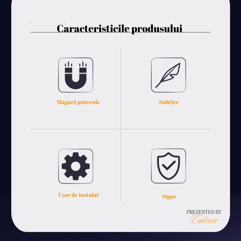 Laptop, Telefoane si Tablete - Telefoane mobile si accesorii - Accesorii Telefoane - Alte accesorii telefoane - Inel Magnetic, Compatibil MagSafe, Instalare Simpla direct pe Telefon sau pe Husa acestuia,Negru - Infinity.ro