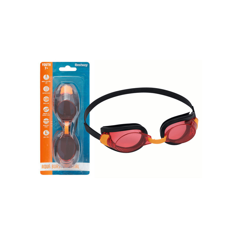 Jucarii, Copii si Bebe - Jucarii si jocuri - Jucarii de exterior - Colaci, ochelari si accesorii inot copii - Ochelari de inot pentru copii, Bestway 21005, diferite culori - Infinity.ro