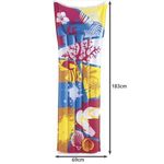 Jucarii, Copii si Bebe - Jucarii si jocuri - Jucarii de exterior - Saltele si mingi pentru plaja - Saltea de apa gonflabila, model floral, 69x183 cm, Bestway - Infinity.ro