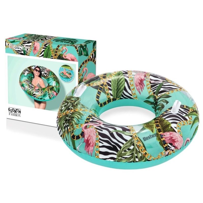 Jucarii, Copii si Bebe - Jucarii si jocuri - Jucarii de exterior - Colaci, ochelari si accesorii inot copii - Colac gonflabil pentru copii 12 ani, MCT 36302, 114 cm, multicolor - Infinity.ro