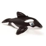 Jucarii, Copii si Bebe - Jucarii si jocuri - Jucarii de exterior - Colaci, ochelari si accesorii inot copii - Jucarie gonflabila pentru piscina sau cada, Intex 58590, delfin neagru, 30 cm - Infinity.ro