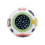 Casa si Gradina - Corpuri si surse de iluminat - Veioze si lampi - Lampi de veghe copii - Lampa de noptiera cu proiector, pentru copii, muzicala, 4 moduri, 3xAA, mov si alb, 18x14 cm - Infinity.ro