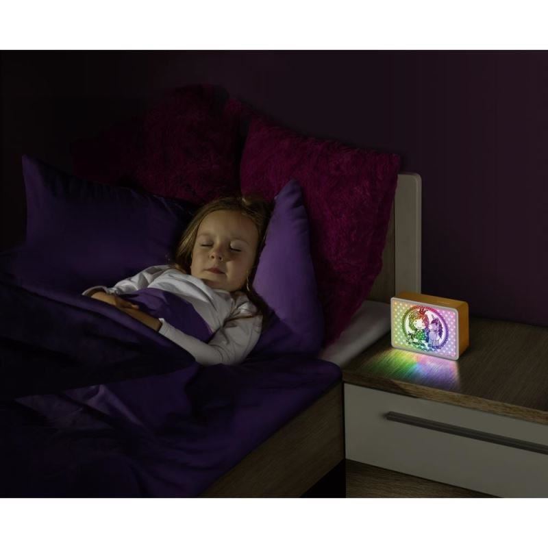 Casa si Gradina - Corpuri si surse de iluminat - Veioze si lampi - Lampi de veghe copii - Lampa de veghe cu leduri colorate KidsLight Creative „Unicorn” REER 5277 - Infinity.ro