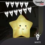 Casa si Gradina - Corpuri si surse de iluminat - Veioze si lampi - Lampi de veghe copii - Lampa de veghe cu LED, cu oprire cronometrata, forma stea, galbena, Lumilu Sweet Dreams Star, Reer 52265 - Infinity.ro