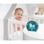 Casa si Gradina - Corpuri si surse de iluminat - Veioze si lampi - Lampi de veghe copii - Lampa de veghe cu LED MyBabyLight Bunny, 0+ luni, Reer 52371 - Infinity.ro