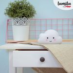 Casa si Gradina - Corpuri si surse de iluminat - Veioze si lampi - Lampi de veghe copii - Lampa de veghe cu LED, cu oprire cronometrata, forma nor, alba, Lumilu Sweet Dreams Cloud, Reer 52250 - Infinity.ro