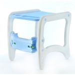 Jucarii, Copii si Bebe - Hrana si alaptare - Scaune de masa bebe - Scaun de masa multifunctional EURObaby HB-GY02 - Albastru - Infinity.ro