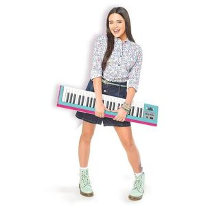 Orga Electronica Kally MashUP, pentru Copii, 37 taste, Melodii, Difuzor, Luminite, Baterii incluse