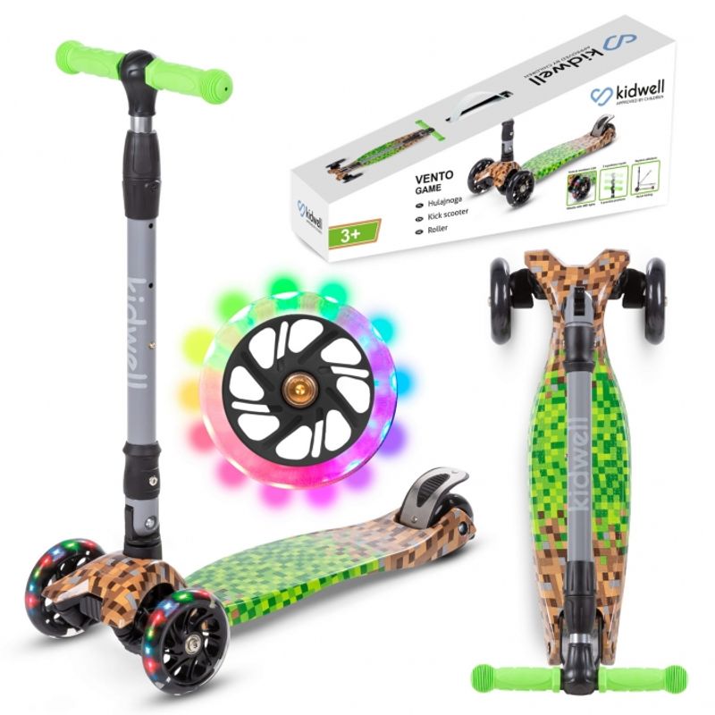 Sport si Outdoor/Role, trotinete si skateboard/Trotinete copii - Trotineta Kidwell VENTO - Game - Infinity.ro