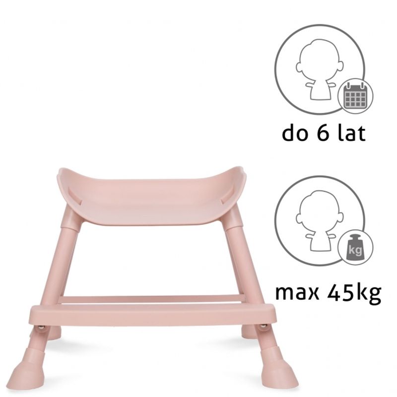 Jucarii, Copii si Bebe - Hrana si alaptare - Scaune de masa bebe - Scaun de masa 4 in 1 Kidwell EATAN Pink - Infinity.ro