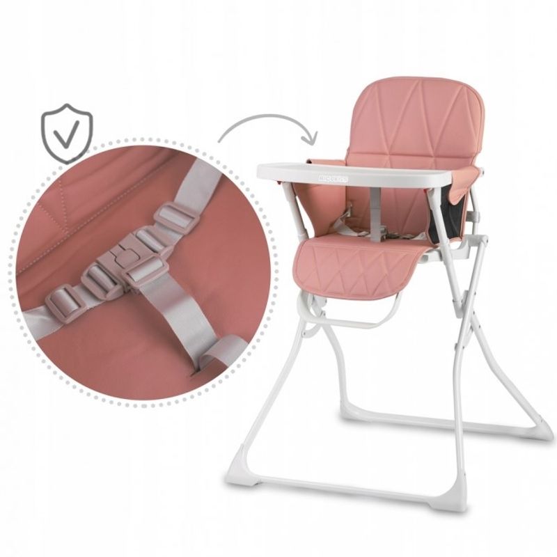 Jucarii, Copii si Bebe - Hrana si alaptare - Scaune de masa bebe - Scaun de masa Ricokids Nuco - Roz - Infinity.ro