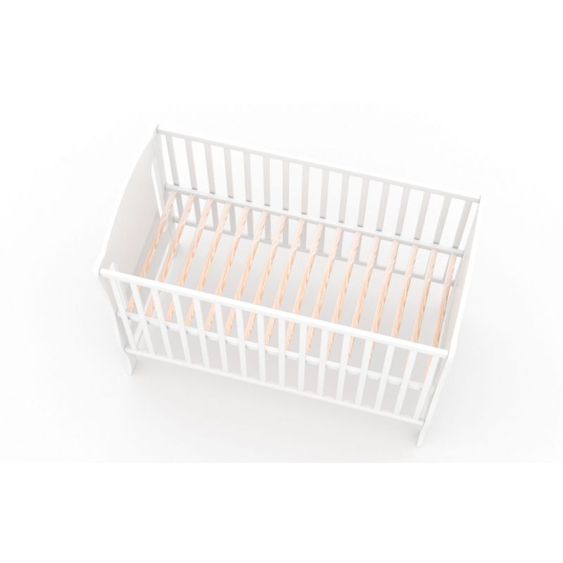 Casa si Gradina - Mobilier - Mobilier copii - Patuturi copii - Patut fara sertar VESSANTI Zuza Alb + Saltea Cocos 8 cm - Infinity.ro