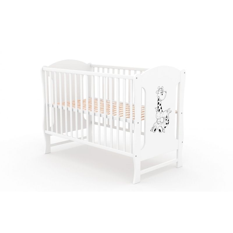 Casa si Gradina - Mobilier - Mobilier copii - Patuturi copii - Patut fara sertar VESSANTI ZUZA - Alb - Infinity.ro