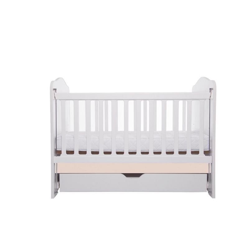 Casa si Gradina - Mobilier - Mobilier copii - Patuturi copii - Patut VESSANTI Como culisant cu sertar - Alb cu Bej - Infinity.ro