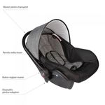 Jucarii, Copii si Bebe - Carucioare si articole de transport - Scaune auto copii - Scaun auto 0-10 kg VESSANTI Crooner Prestige - Gray - Infinity.ro