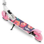 Sport si Outdoor - Role, trotinete si skateboard - Trotinete copii - Trotineta pliabila 120mm WXM SKIPO - Floral - Infinity.ro