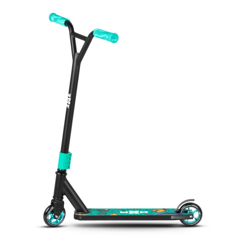 Sport si Outdoor - Role, trotinete si skateboard - Trotinete copii - Trotineta pentru cascadorii WXM WRS-CY1 - Turquoise - Infinity.ro