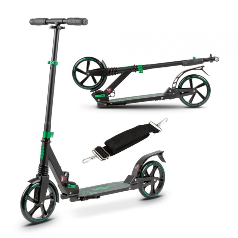 Sport si Outdoor - Role, trotinete si skateboard - Trotinete copii - Trotineta pliabila de oras WXM RSN-B01 - Green - Infinity.ro