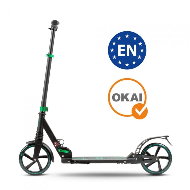 Sport si Outdoor - Role, trotinete si skateboard - Trotinete copii - Trotineta pliabila de oras WXM RSN-B01 - Green - Infinity.ro