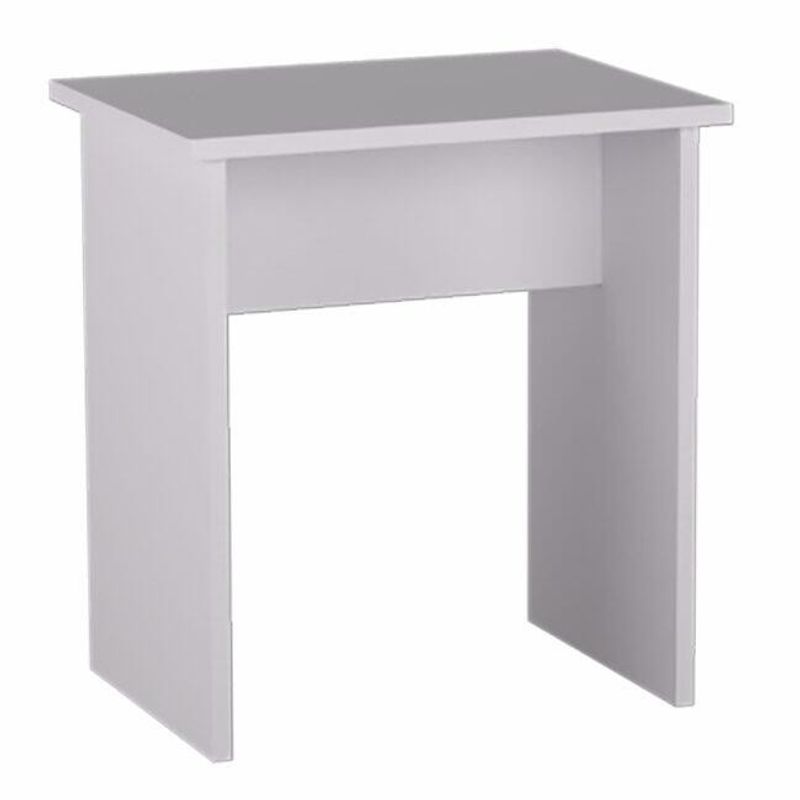 Casa si Gradina - Mobilier - Comode si corpuri - Masute de toaleta - Masa de toaleta/machiaj + Taburet, alba, cu oglinda si LED-uri, 115x43x145 cm - Infinity.ro