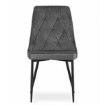 Casa si Gradina - Mobilier - Mese si birouri - Mese living - Masa pentru sufragerie/living + 4 scaune Imola, Artool, lemn, alb si negru, 120x80x75 cm - Infinity.ro