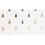 Market - Cadouri - Pungi cadou si accesorii - Punga de cadou, din hartie, colectia Clairefontaine de la Eurowrap, 33x26,5 cm, burduf de 14 cm, Brazi emboss - Infinity.ro