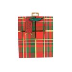 Market - Cadouri - Pungi cadou si accesorii - Punga de cadou, din hartie, colectia Clairefontaine de la Eurowrap, 25x21,5 cm, burduf de 10 cm, Tartan - Infinity.ro