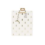 Market - Cadouri - Pungi cadou si accesorii - Punga de cadou, din hartie, colectia Clairefontaine de la Eurowrap, 25x21,5 cm, burduf de 10 cm, Brazi emboss - Infinity.ro