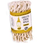 Casa si Gradina - Decoratiuni - Aromaterapie si lumanari - Lumanari si candele - Sfoara parfumata naturala santal, din Nepal, 42 buc., Aromandise - Infinity.ro