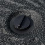 Casa si Gradina - Decoratiuni - Obiecte decorative - Suporturi umbrele - Suport pentru umbrela 38-48 mm, rotund, HDPE si otel, negru, 51x28 cm - Infinity.ro