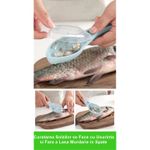 Casa si Gradina - Bucatarie si vesela - Vesela si tacamuri - Cutite si seturi de cutite - Curatator Manual Solzi de Pește, Albastru - Infinity.ro