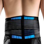 Ingrijire personala si Cosmetice - Sanatate si wellness - Aparate medicale - Suporturi ortopedice si orteze - Centura lombara NeoHGS™, materiale premium, pentru hernie de disc, compresie dubla, corector postura,marimea XXL - Infinity.ro