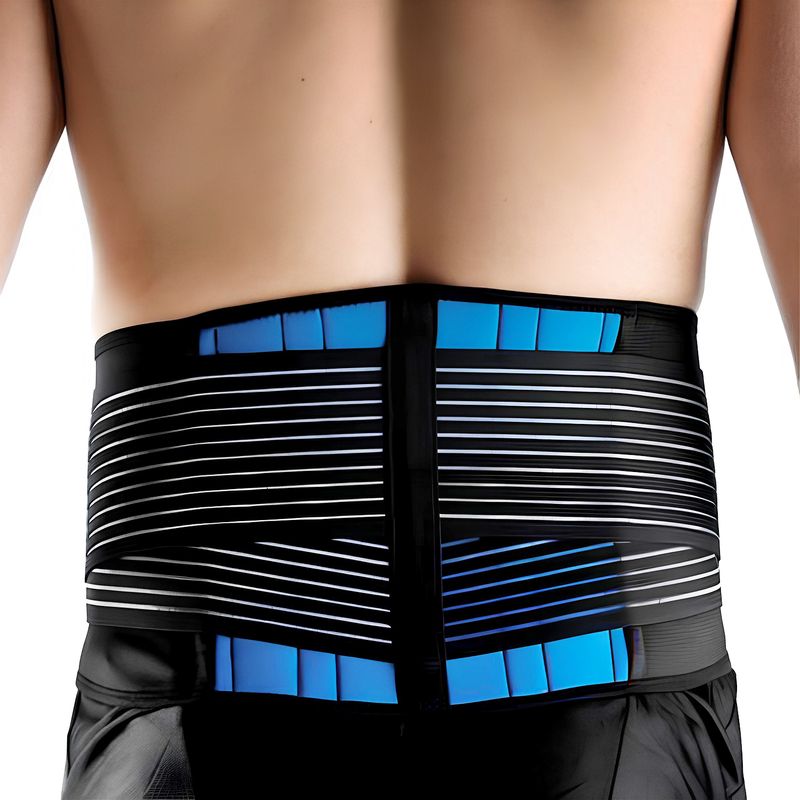 Ingrijire personala si Cosmetice - Sanatate si wellness - Aparate medicale - Suporturi ortopedice si orteze - Centura lombara NeoHGS™, materiale premium, pentru hernie de disc, compresie dubla, corector postura,marimea XXL - Infinity.ro