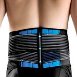 Ingrijire personala si Cosmetice - Sanatate si wellness - Aparate medicale - Suporturi ortopedice si orteze - Centura lombara NeoHGS™, materiale premium, pentru hernie de disc, compresie dubla, corector postura,marimea XXL - Infinity.ro