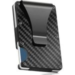 Fashion, accesorii si bijuterii - Barbati - Accesorii barbati - Portofele barbati - Portofel NeoHGS™, Fibra de Carbon, tip Portcard, Protectie RFID Anti-Furt, Unisex, Material Aluminiu/Fibra de Carbon - Infinity.ro