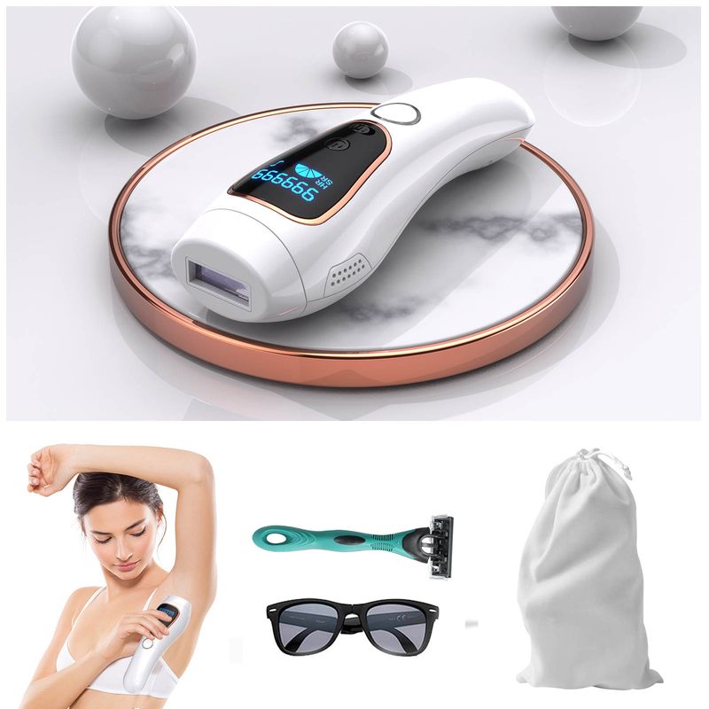Ingrijire personala si Cosmetice - Aparate & accesorii ingrijire personala - Epilatoare si accesorii - Epilatoare - Epilator IPL NeoHGS, Epilare Definitiva Fara Durere, Tehnologie IPL, 5 Trepte De Intensitate,Senzor Piele, Mod Automat - Infinity.ro