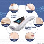 Ingrijire personala si Cosmetice - Aparate & accesorii ingrijire personala - Epilatoare si accesorii - Epilatoare - Epilator IPL NeoHGS, Epilare Definitiva Fara Durere, Tehnologie IPL, 5 Trepte De Intensitate,Senzor Piele, Mod Automat - Infinity.ro