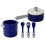 Jucarii, Copii si Bebe - Jucarii si jocuri - Jucarii de rol - Bucatarii copii - Bucatarie din lemn pentru copii, cu accesorii de bucatarie, Merida alba MCT 7684 - Infinity.ro