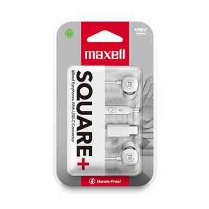 Casti Maxell Square+ - Type-c - 120 cm - alb
