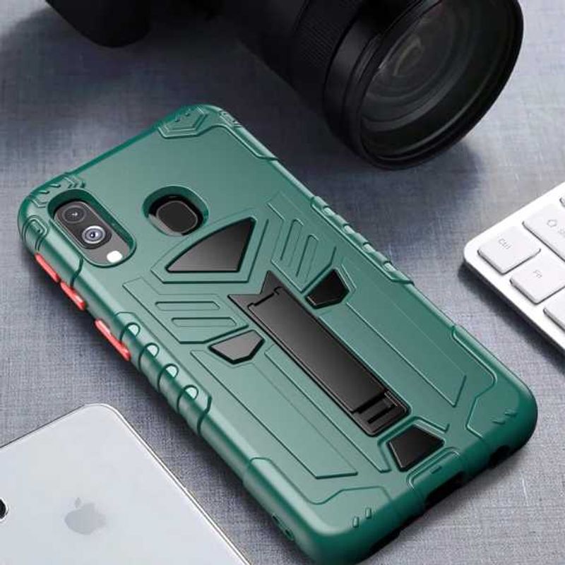 Laptop, Telefoane si Tablete - Telefoane mobile si accesorii - Accesorii Telefoane - Huse telefoane - Husa de Protectie Mercaton pentru Samsung A10, HardCase, cu Suport pentru Telefon, Negru - Infinity.ro