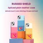 Laptop, Telefoane si Tablete - Telefoane mobile si accesorii - Accesorii Telefoane - Huse telefoane - Husa de protectie din piele ecologica rezistenta la socuri pentru Iphone 14, Albastru - Infinity.ro