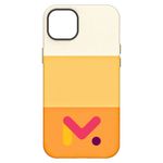 Laptop, Telefoane si Tablete - Telefoane mobile si accesorii - Accesorii Telefoane - Huse telefoane - Husa de protectie din piele ecologica rezistenta la socuri pentru Iphone 14, Portocaliu - Infinity.ro