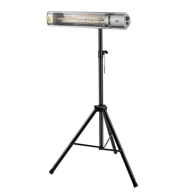 Casa si Gradina - Gradina si terasa - Mobilier exterior - Incalzitoare terasa - Trepied pentru incalzitoare cu infrarosu, telescopic 1.1-1.8 m, NEO - Infinity.ro