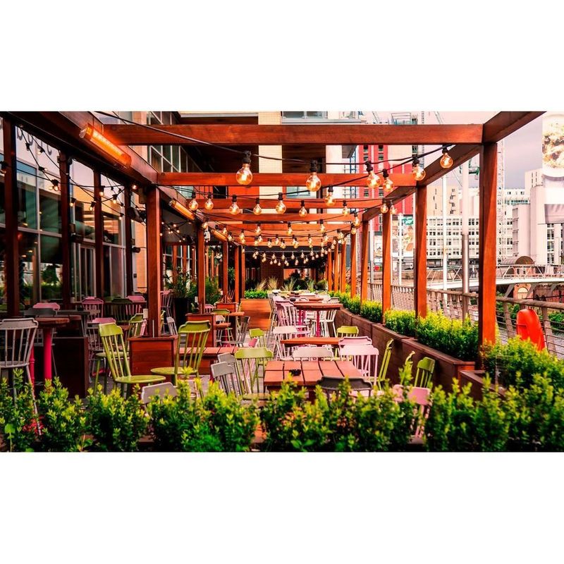 Casa si Gradina - Gradina si terasa - Mobilier exterior - Incalzitoare terasa - Incalzitor terasa, infrarosu 2000 W, interior/exterior, IP65, NEO - Infinity.ro