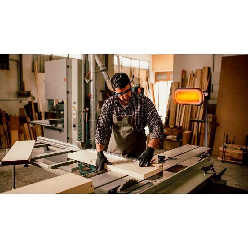 Casa si Gradina - Gradina si terasa - Mobilier exterior - Incalzitoare terasa - Incalzitor terasa, infrarosu, interior/exterior, IP65, 2000 W, NEO - Infinity.ro