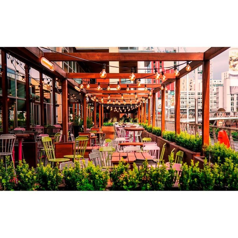 Casa si Gradina - Gradina si terasa - Mobilier exterior - Incalzitoare terasa - Incalzitor terasa, infrarosu, interior/exterior, IP65, 2000 W, NEO - Infinity.ro