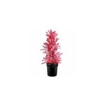 Casa si Gradina - Decoratiuni - Obiecte decorative - Plante artificiale - Planta decorativa artificiala roz, ghiveci cu flori, 60 cm, GLN 251A - Infinity.ro